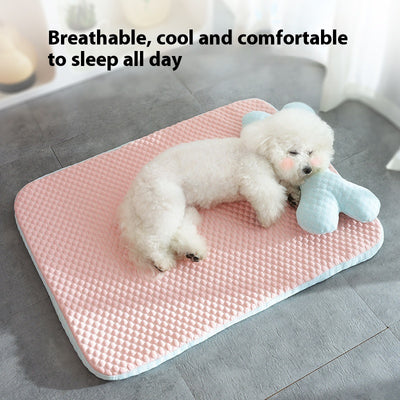  summer cool feeling dog mat - the perfect solution for your furry friend's hot weather woes! 