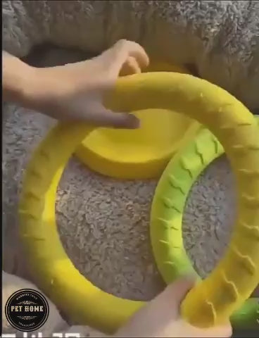 video of dogs using the portable ring